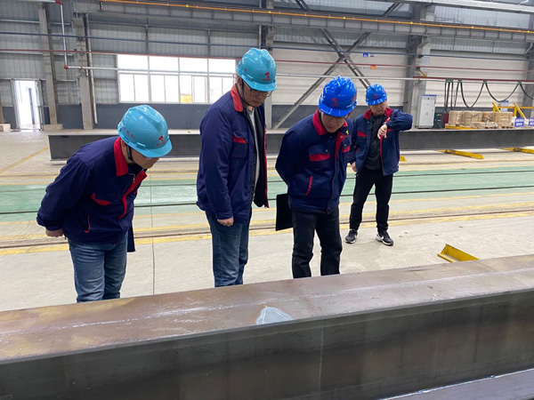 公司開展一季度質量專項檢查工作