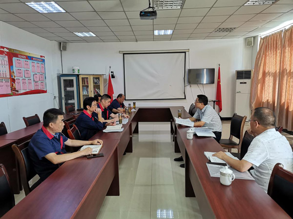 公司黨委書記到安裝公司調研 公司黨委書記到安裝公司調研